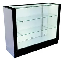 Comprar Vitrina Mesón Para Exhibición, Vitrina Luz Led, Vidrio