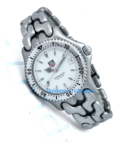 Reloj Tag Heuer Professional Blanco Acero Link
