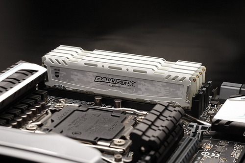 Crucial ballistix White 8gb Ddr4 2400 Mhz Bls8g4d240fsck