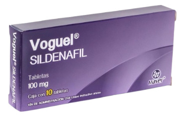 Voguel Sildenafil 100mg 2 Cajas C/10 Tab