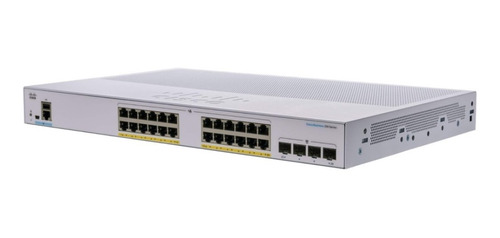 Cisco Cbs250-24p-g, 24 Puertos Poe Giga Administrable 4 Sfp