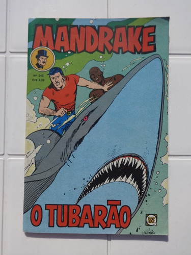 Mandrake Nº 242: O Tubarão - Rge - 1976