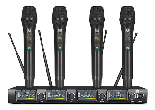 Winmix Skh400 Uhf Microfonos Inalambrico Profesional De Mano