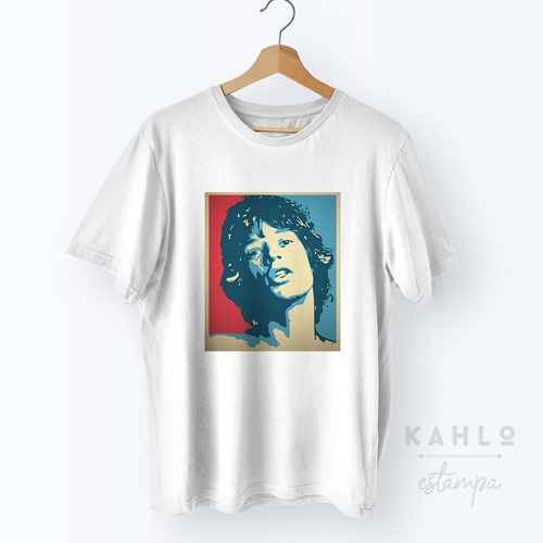 Camiseta Mick Jagger Rock And Roll