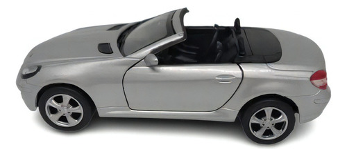 Coleção Miniaturas Carros De Luxo Mercedes-benz Slk350 Prata