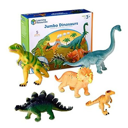 Aprendizaje Recursos Dinosaurios Jumbo Set Ampliado - Ohk8b