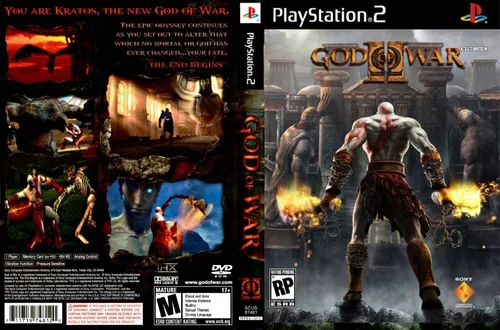 God of War - Jogo PS2 Mídia Física