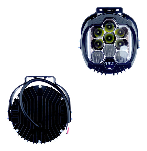 Foco Led Delantero Para Auto O Camion 12 / 24 Volt