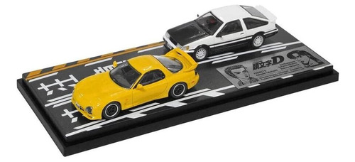 Modeler's Initial D Set Vol.10 Mazda Rx-7 (fd3s) Vs. Toyota