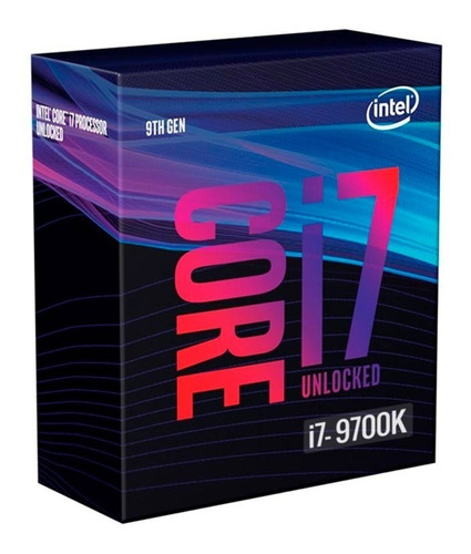 Procesador Intel Core I7 9700k Socket 1151 9na Gen