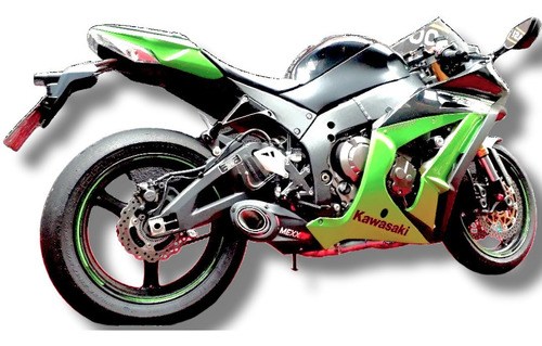 Escapamento Esportivo Taylor Made Zx-10r Kawasaki Cod.111