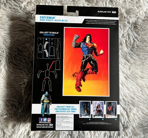 Superman Death Metal Mcfarlane Toys Baf Darkfather Dc Multiv (Usado)