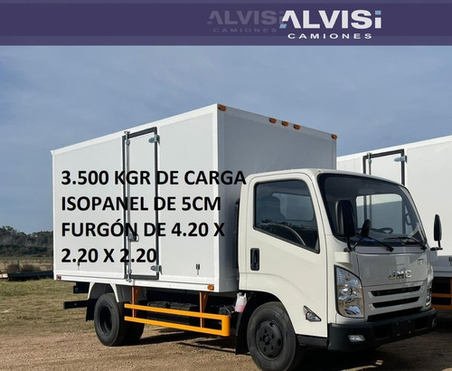 Jmc N720 Medium Furgón Isopanel 3.5 Ton 4.20x2.20x210 + Iva