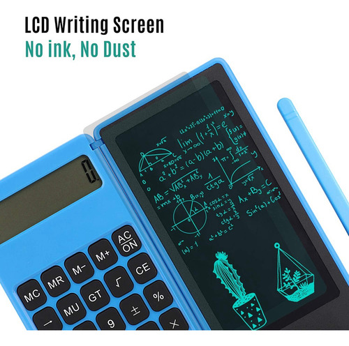 Bloc De Notas G0calculator, Tableta De Escritura Lcd De 6 Pu