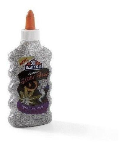  Elmers Adhesivo Glitter Glue X177ml Plateado 2061923