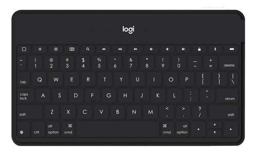 Teclado bluetooth Logitech Keys-To-Go QWERTY español color black