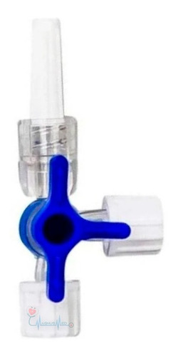 Torneirinha Desc. Torneira 3 Vias C/50- Luer Lock (rosca)