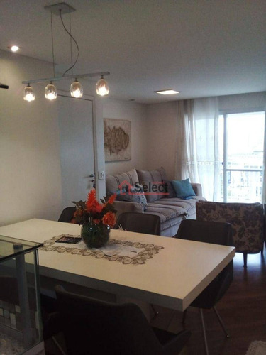 Imagem 16 de 30 de Lindo Apartamento Com 2 Dormitórios, Closet E 1 Suíte, Ampla Varanda, Cozinha Americana, 77 M², À Venda No Jd. Avelino - Ap1529