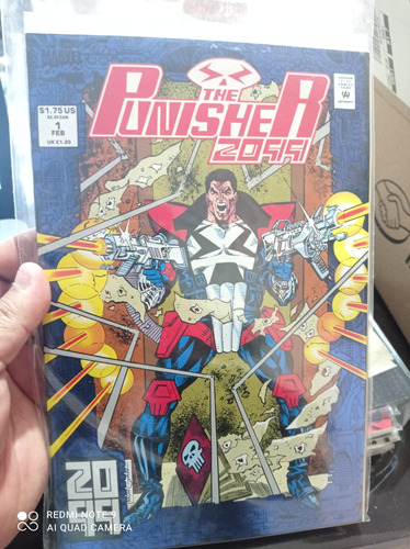 Cómic Marvel En Inglés, The Punisher 2099 No.1