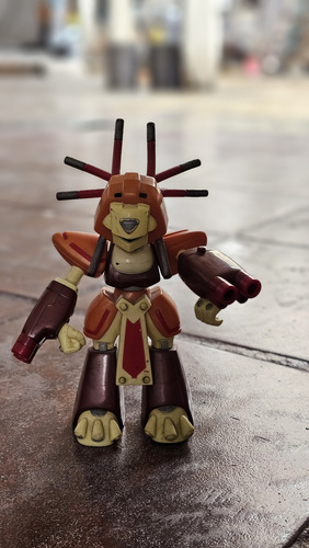 Colección Medabots Hasbro 6 1997 Cyandog Warbandit Pepercat (Usado)