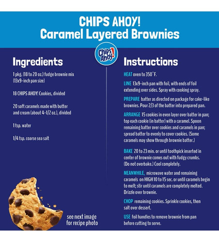 Nabisco Chips Ahoy Galletas Con Chispas De Chocolate 3 Paq.