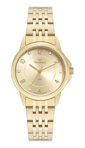 Relógio Technos Feminino 2035mxc/1x Elegance Dourado