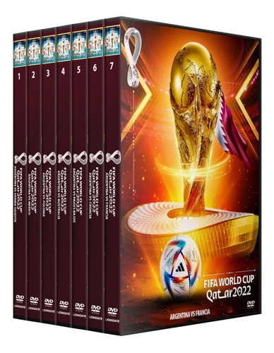 Los 7 Partidos De Argentina En El Mundial Qatar 2022 - Dvd