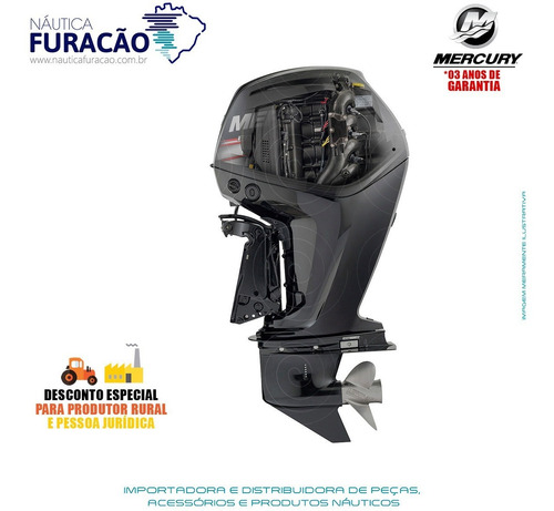 Motor De Popa Mercury 4 Tempos 115hp Elpt Efi Ct
