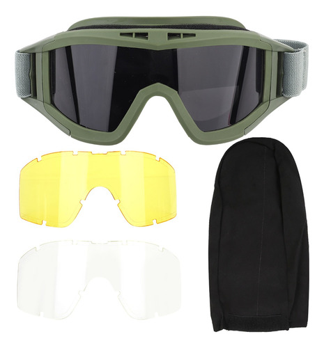 Gafas Tácticas Militares Goggle Militares Ajustables Moto