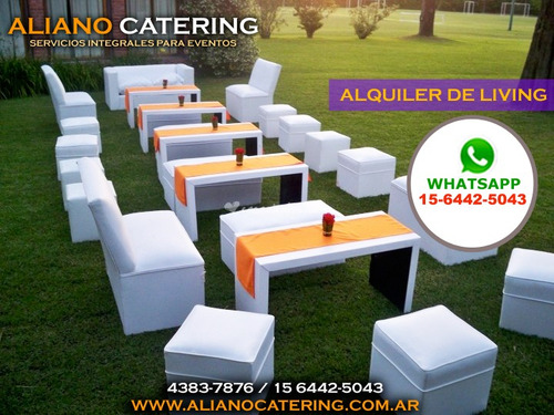 Alquiler De Livings Puf Alquiler De Sillones Metegol Vajilla