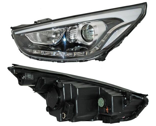 Faro Izq Hyundai Tucson 2010-2011-2012-2013-2014-2015 Tyc