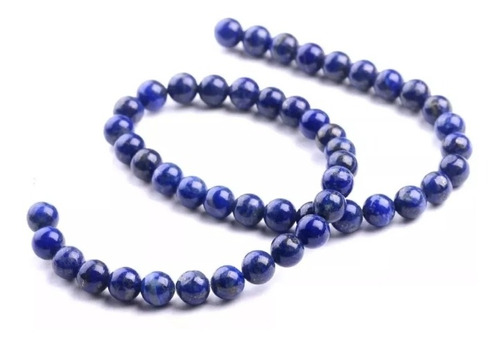 Abalorio De Cuentas Semipreciosas Lapizlazuli 6mm