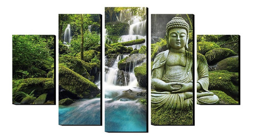 Cuadros Decorativos Modernos Para Sala Buda Cascada 