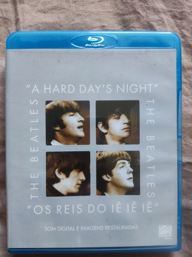 Beatles Blu Ray Hard Days Night Reis Iê Iê Iê (Usado)