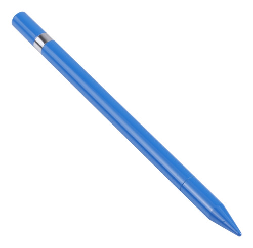 Lápiz Capacitivo Universal 2 En 1 Azul Con Bolígrafo Común