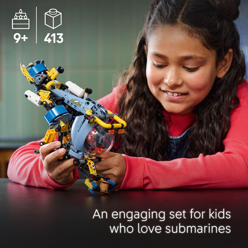 Juguete De Construcción Lego Technic Deep-sea Research Subma