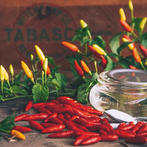 Imagen 5 de 9 de Salsa Picante Tabasco 60ml Original Pepper Hot Pimiento Rojo