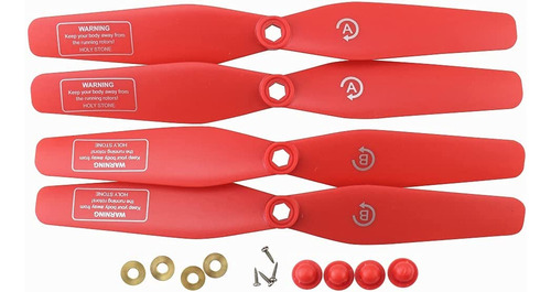 16 Piezas De Hélice Roja Para Sjrc S20w S30w T18 H301s T25 H