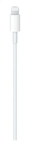 Cable Usb Tipo C A Lightning Apple Para iPhone Color Blanco