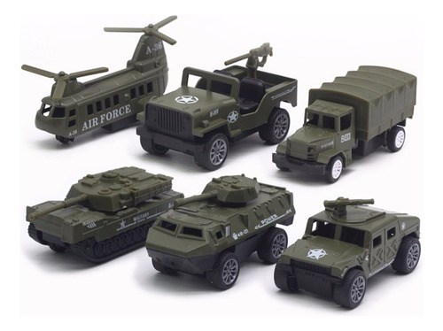 1:64 Modelo Militar Vehículo Kit Accesorios Camión/jeep