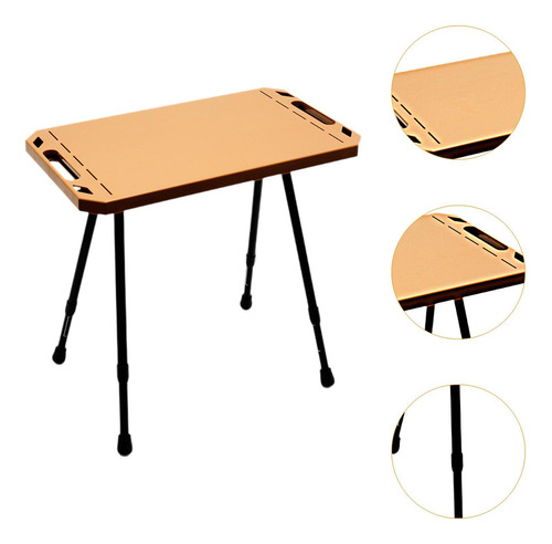 Mesa Plegable Para Acampar, Mesa Portátil Resistente Para