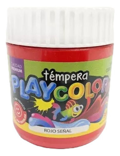 Tempera Escolar Playcolor 300 Grs Colores Varios Por Unidad