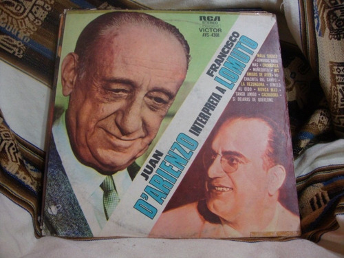 Vinilo Juan D Arienzo Interpreta A Francisco Lomuto Ww T2