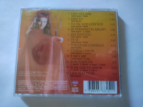 Cd Daniel Agostini Sentimientos 1 Estándar