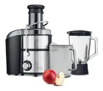 Comprar Juguera Con Licuadora Peabody Jl6003 Acero Inox Jarra Vidrio