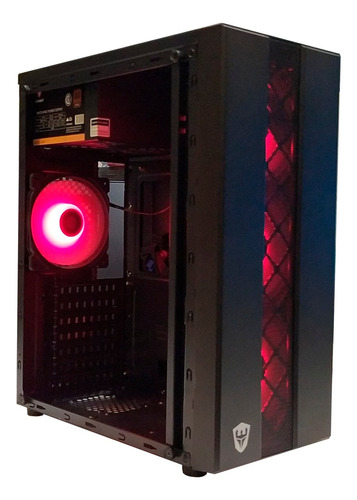 Gabinete Gamer Satellite K878 4 Coolers Rgb 500w Bronze 80 Plus