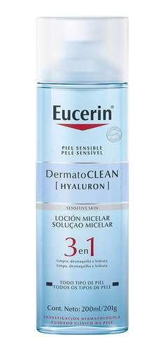 Eucerin Dermatoclean Loción Micelar 3 En 1 Limpiadora 200ml