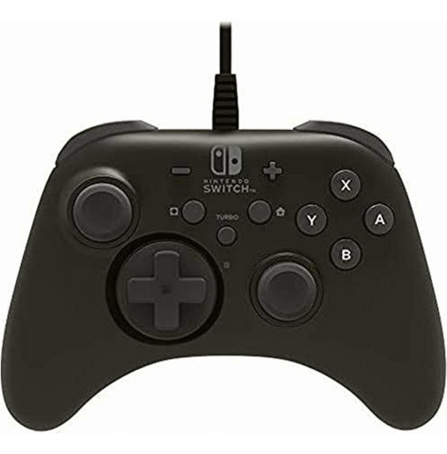 Control Alámbrico Para Nintendo Switch Standard Negro