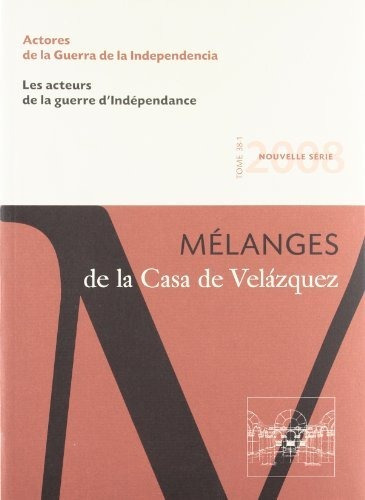 Libro Melanges De La Casa De Velazquez N§ 38-1  De Vv.aa.