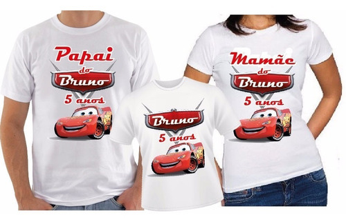 Camiseta Con O Sin  Musg Personalizadas Papa , Mama E Hijo